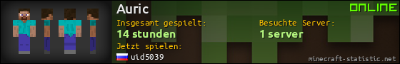 Benutzerleisten 560x90 für Auric