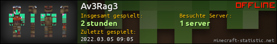 Benutzerleisten 560x90 für Av3Rag3