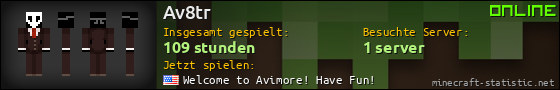 Benutzerleisten 560x90 für Av8tr