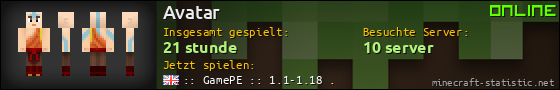 Benutzerleisten 560x90 für Avatar