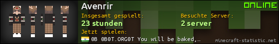 Benutzerleisten 560x90 für Avenrir