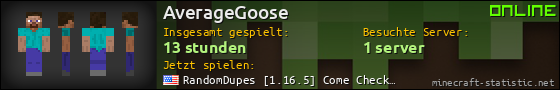 Benutzerleisten 560x90 für AverageGoose