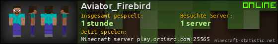 Benutzerleisten 560x90 für Aviator_Firebird