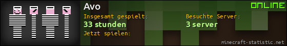 Benutzerleisten 560x90 für Avo