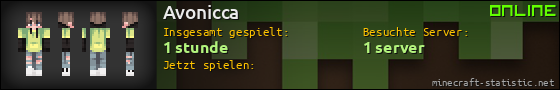 Benutzerleisten 560x90 für Avonicca