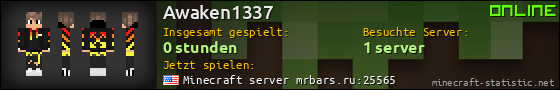 Benutzerleisten 560x90 für Awaken1337