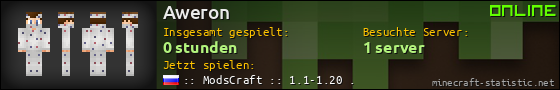 Benutzerleisten 560x90 für Aweron