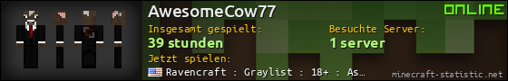 Benutzerleisten 560x90 für AwesomeCow77