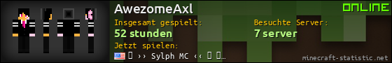 Benutzerleisten 560x90 für AwezomeAxl