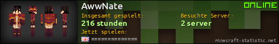Benutzerleisten 560x90 für AwwNate