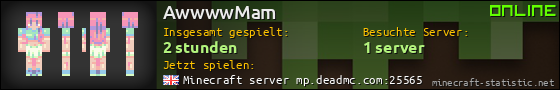 Benutzerleisten 560x90 für AwwwwMam