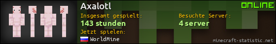 Benutzerleisten 560x90 für Axalotl