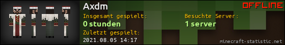 Benutzerleisten 560x90 für Axdm