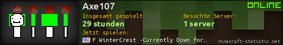 Benutzerleisten 560x90 für Axe107