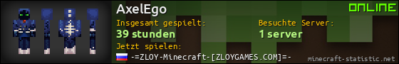 Benutzerleisten 560x90 für AxelEgo