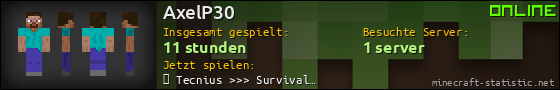 Benutzerleisten 560x90 für AxelP30