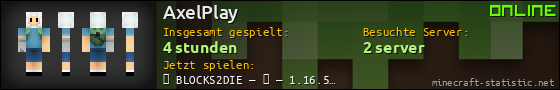 Benutzerleisten 560x90 für AxelPlay