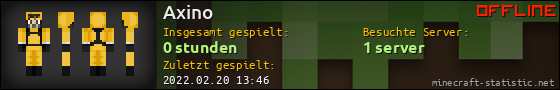 Benutzerleisten 560x90 für Axino