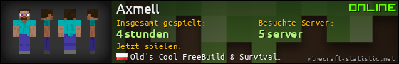 Benutzerleisten 560x90 für Axmell