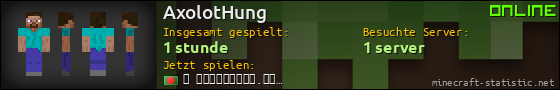 Benutzerleisten 560x90 für AxolotHung