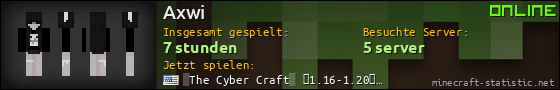 Benutzerleisten 560x90 für Axwi
