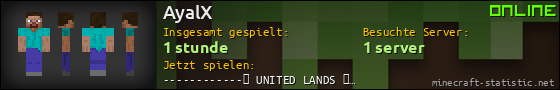 Benutzerleisten 560x90 für AyalX
