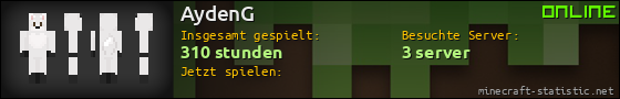 Benutzerleisten 560x90 für AydenG