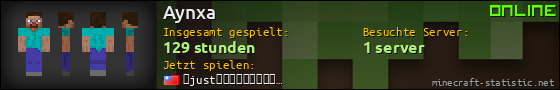 Benutzerleisten 560x90 für Aynxa