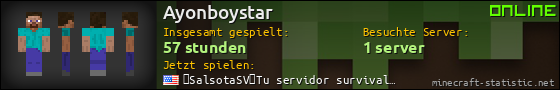 Benutzerleisten 560x90 für Ayonboystar