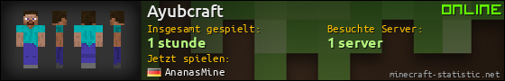 Benutzerleisten 560x90 für Ayubcraft