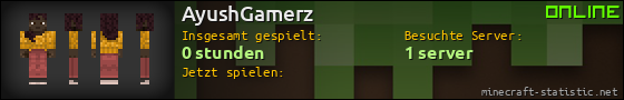 Benutzerleisten 560x90 für AyushGamerz