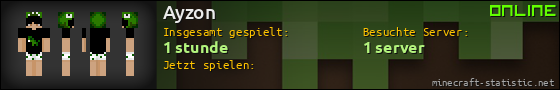 Benutzerleisten 560x90 für Ayzon
