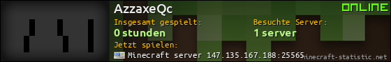 Benutzerleisten 560x90 für AzzaxeQc
