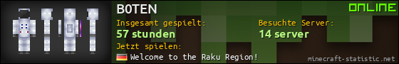Benutzerleisten 560x90 für B0TEN