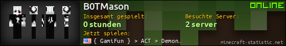 Benutzerleisten 560x90 für B0TMason