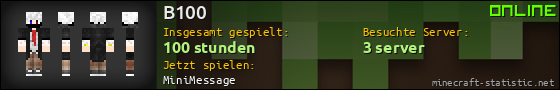 Benutzerleisten 560x90 für B100