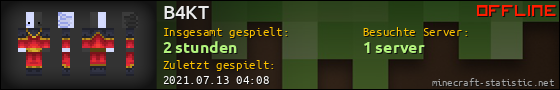 Benutzerleisten 560x90 für B4KT