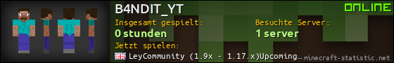 Benutzerleisten 560x90 für B4NDIT_YT