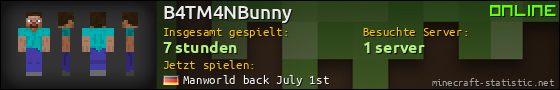 Benutzerleisten 560x90 für B4TM4NBunny