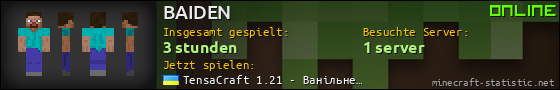 Benutzerleisten 560x90 für BAIDEN