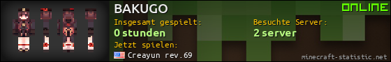 Benutzerleisten 560x90 für BAKUGO
