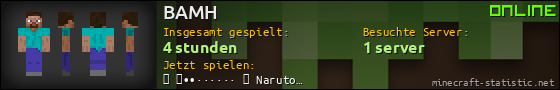 Benutzerleisten 560x90 für BAMH