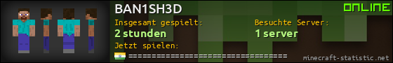 Benutzerleisten 560x90 für BAN1SH3D