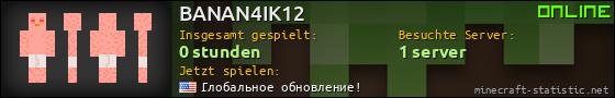Benutzerleisten 560x90 für BANAN4IK12