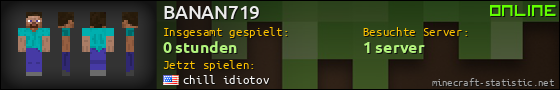Benutzerleisten 560x90 für BANAN719