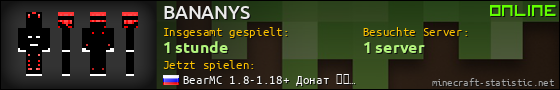 Benutzerleisten 560x90 für BANANYS