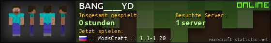 Benutzerleisten 560x90 für BANG____YD