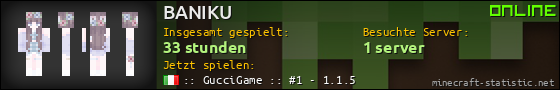Benutzerleisten 560x90 für BANIKU
