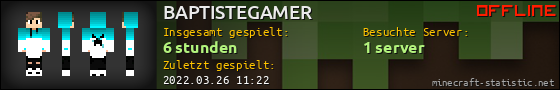 Benutzerleisten 560x90 für BAPTISTEGAMER