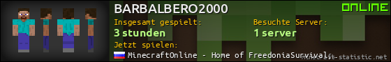 Benutzerleisten 560x90 für BARBALBERO2000